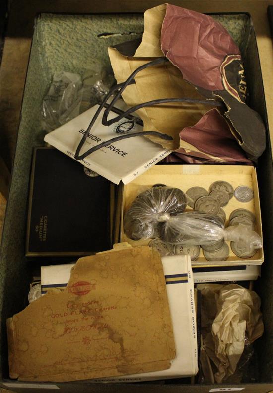 Large collection British coins, Victoria to Elizabeth II